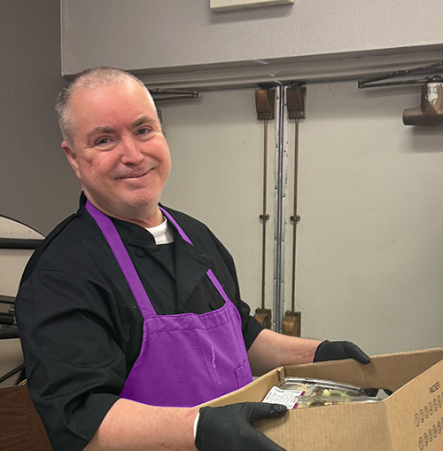 Photograph of Chef Thomas