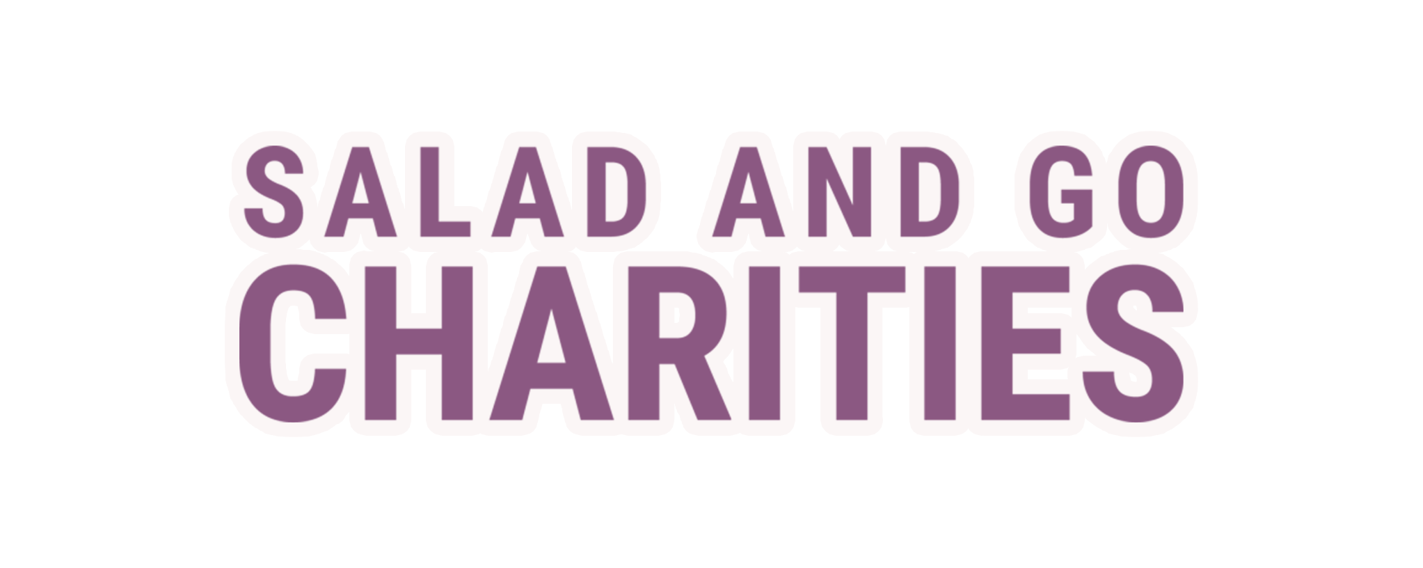 logo for Salad and Go Charities